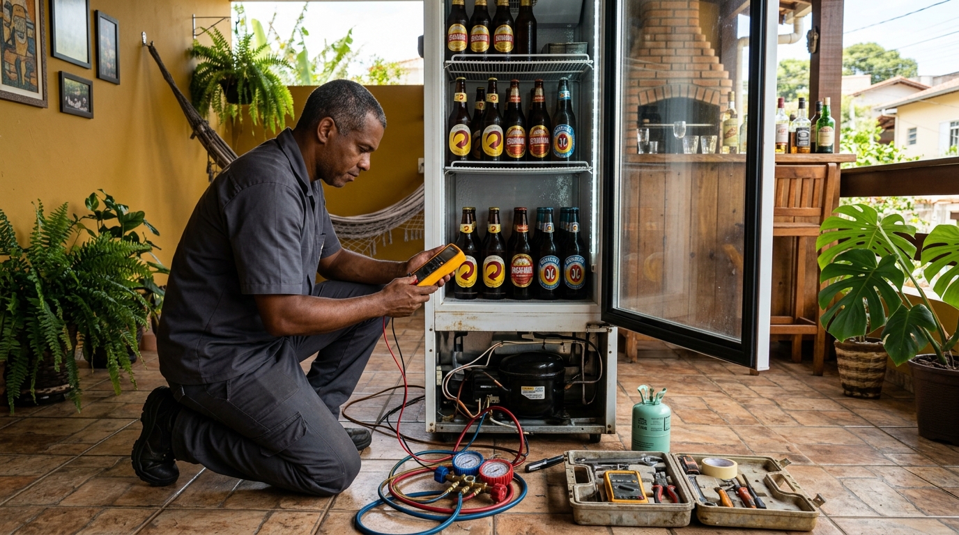 Reparo de Cervejeira Residencial em Cabo Frio‑RJ